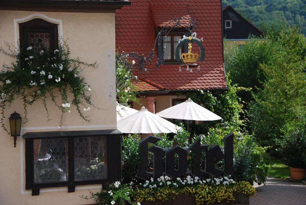 Hotel Krone Laudenbach  Extérieur photo